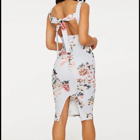 Pretty Little Thing: Floral Midi Dress 👗 *NEW* - Picture 2 of 8